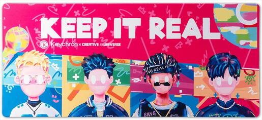 MOUSEPAD KEYCHRON Desk Mat Keep it Real 900x400x3 DM-4