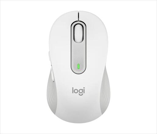 MOUSE WIRELESS USB LOGITECH M650 (for small-to-medium hands) Off-White Silent Logi Bolt w/Bluetooth, 910-006255