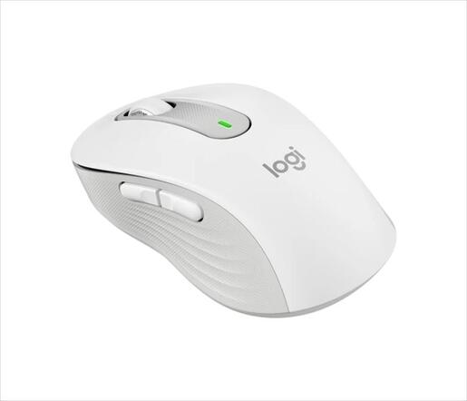 MOUSE WIRELESS USB LOGITECH M650 (for small-to-medium hands) Off-White Silent Logi Bolt w/Bluetooth, 910-006255
