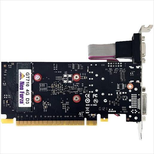 VGA NEO FORZA GT710 4GB DDR3, DVI, HDMI, VGA, LP passive VN710N3D46-HDL1-NZ1
