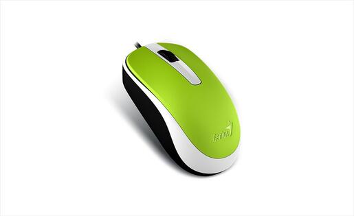 MOUSE WIRED USB GENIUS DX-120 Green