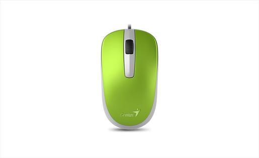 MOUSE WIRED USB GENIUS DX-120 Green
