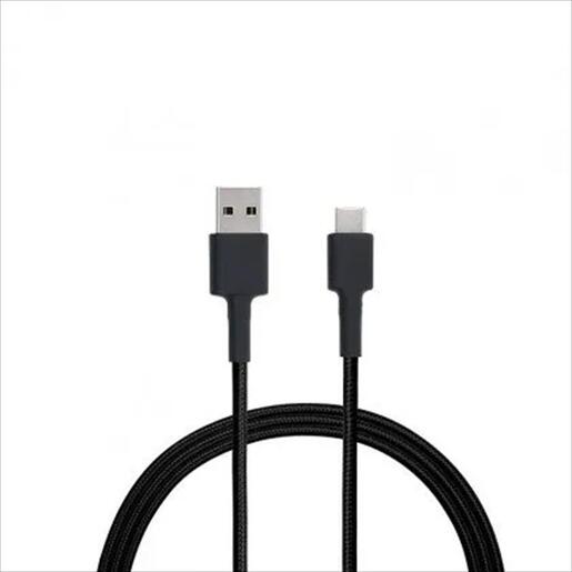 CABLES XIAOMI USB 2.0 AM - TYPE-C M BRAIDED BLACK 1m /3