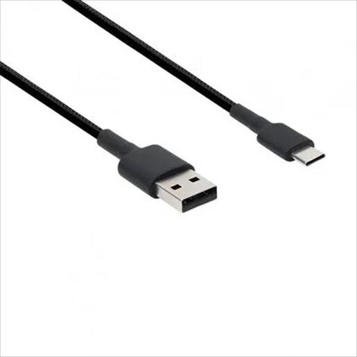 CABLES XIAOMI USB 2.0 AM - TYPE-C M BRAIDED BLACK 1m /3