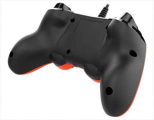 GAME PAD WIRED NACON COMPACT (for PC, PS4), w/Headset jack, ORANGE, SLEH-00473