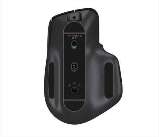 MOUSE WIRELESS USB LOGITECH MX Master 3S w/Bluetooth Multi-device, graphite, Logi Bolt, 910-006559