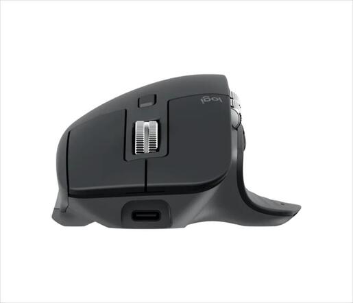 MOUSE WIRELESS USB LOGITECH MX Master 3S w/Bluetooth Multi-device, graphite, Logi Bolt, 910-006559