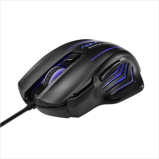 MOUSE WIRED AULA , Ghost Shark Lite, USB, 6400DPI, Weight system (4x4,5g) Black