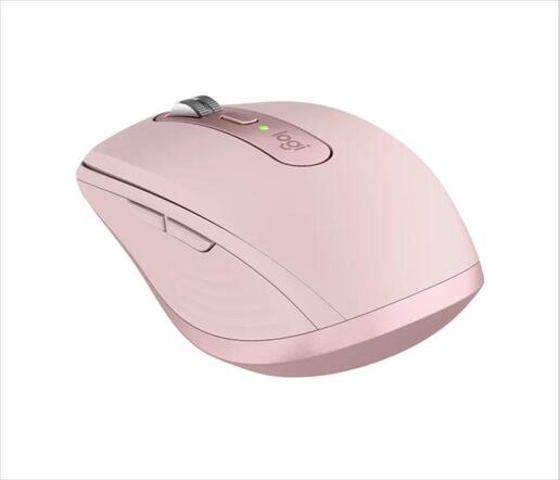 MOUSE WIRELESS USB LOGITECH MX Anywhere 3 w/Bluetooth Multi-device rose, Unify, 910-005990