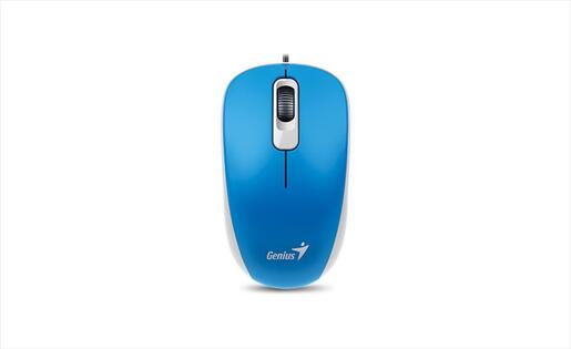 MOUSE WIRED USB GENIUS DX-110 Blue