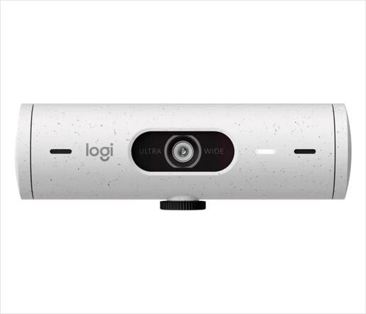 WEB CAMERA LOGITECH BRIO 500 WHITE 1080p/30fps, USB-C, Off-white, 960-001428