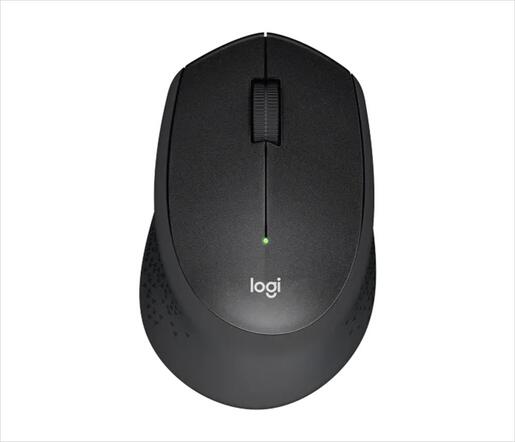 MOUSE WIRELESS USB LOGITECH M330 Silent Plus black, Unify ready, 910-004909