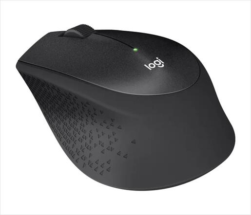MOUSE WIRELESS USB LOGITECH M330 Silent Plus black, Unify ready, 910-004909