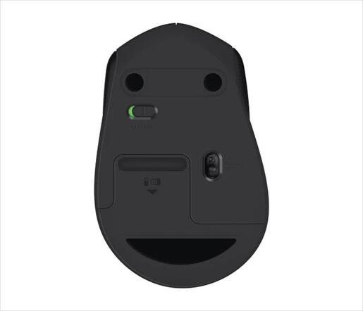 MOUSE WIRELESS USB LOGITECH M330 Silent Plus black, Unify ready, 910-004909