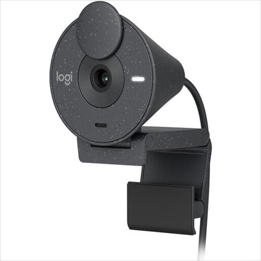 WEB CAMERA LOGITECH BRIO 300 1080p/30fps, USB-C, Graphite, 960-001436