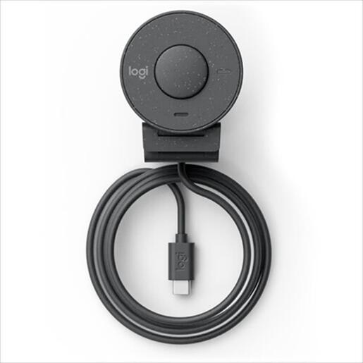 WEB CAMERA LOGITECH BRIO 300 1080p/30fps, USB-C, Graphite, 960-001436