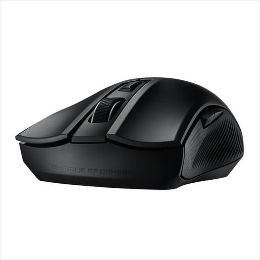 MOUSE WIRELESS USB ASUS ROG STRIX CARRY w/bluetooth, x2 Omron switches, w/travel pouch, 90MP01B0-B0UA00
