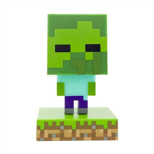 GAME FIGURINE PALADONE MINECRAFT ZOMBIE LIGHT LAMP, PP6592MCFV2