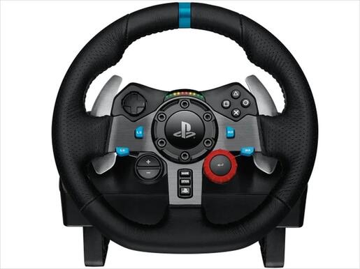 GAME WHEEL LOGITECH G29 DRIVING FORCE w/ pedals, for PS3, PS4, PC, 941-000112