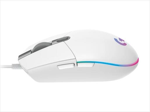 MOUSE WIRED USB LOGITECH G102 LIGHTSYNC RGB, WHITE 910-005824