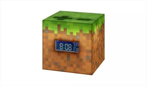 CLOCK PALADONE MINECRAFT ALARM, PP6733MCF