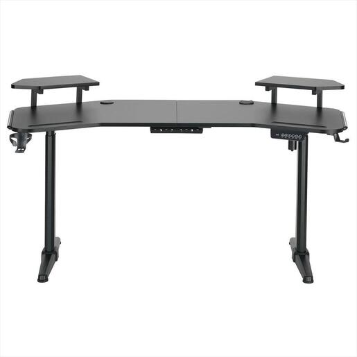 GAMING DESK NITRO CONCEPTS  NEMESIS RISE AND PLAY , BLACK, 4286472