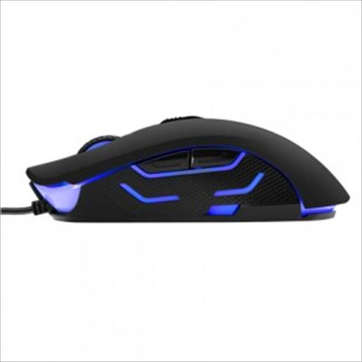MOUSE WIRED AULA , Obsidian Gaming Mouse, 4 colors,USB, 2400DPI, Black
