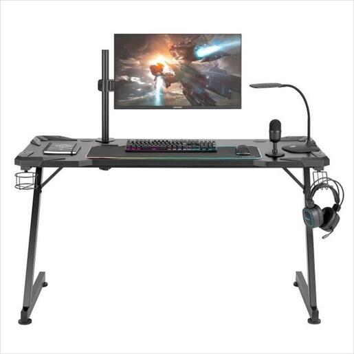 GAMING DESK NITRO CONCEPTS NEMESIS II, BLACK/BLUE, 4298802