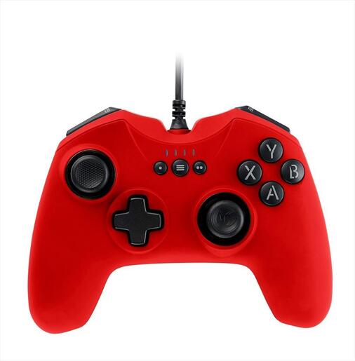 GAME PAD WIRED NACON GC-100XF (for PC), Red, PCGC-100RED