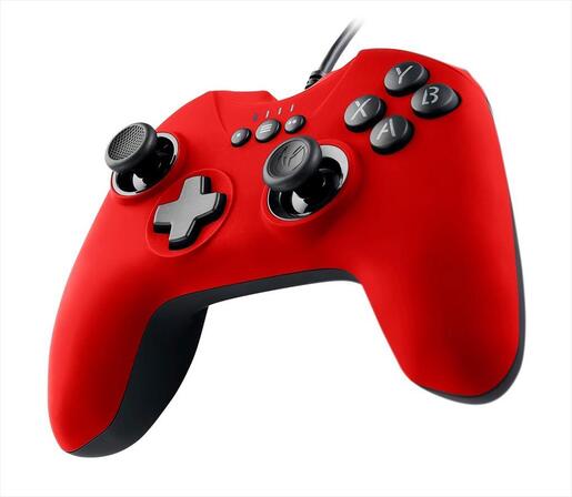 GAME PAD WIRED NACON GC-100XF (for PC), Red, PCGC-100RED