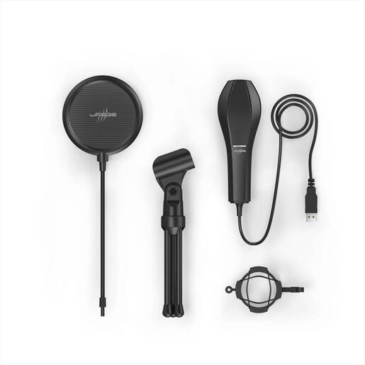 MICROPHONE HAMA URAGE "STREAM 400 PLUS" STREAMING w/tripod 186018