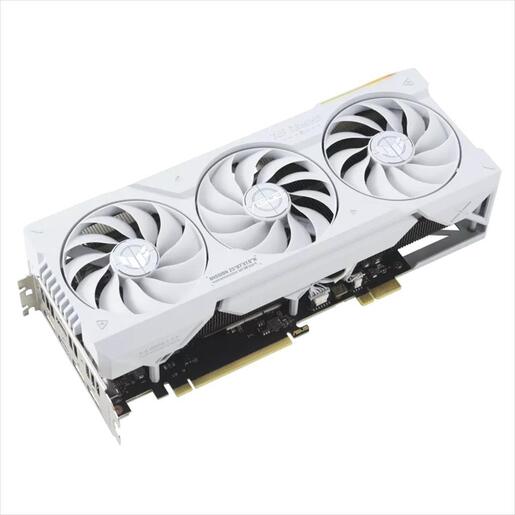 VGA ASUS RTX 4070 Ti SUPER BTF TUF WHITE OC EDITION 16GB GDDR6X, 2xHDMI, 3xDP