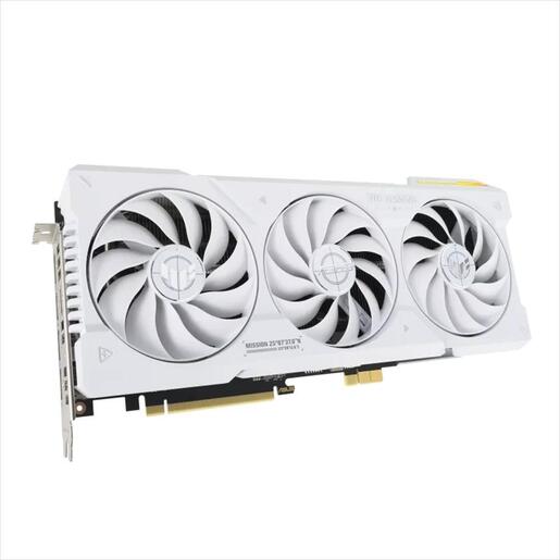 VGA ASUS RTX 4070 Ti SUPER BTF TUF WHITE OC EDITION 16GB GDDR6X, 2xHDMI, 3xDP