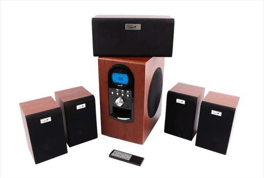 SPEAKERS 5.1 GENIUS SW-HF5.1 6000II, WOOD (200W)