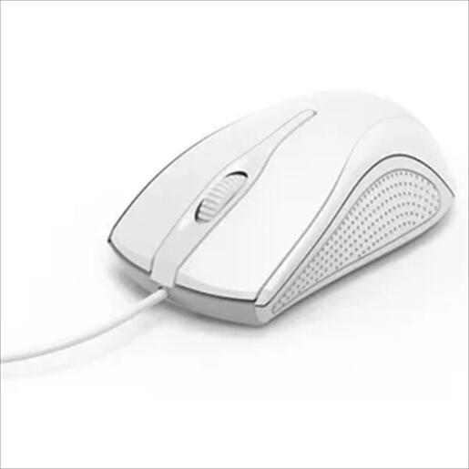 MOUSE WIRED USB HAMA MC-200, 1,5m, White 182603