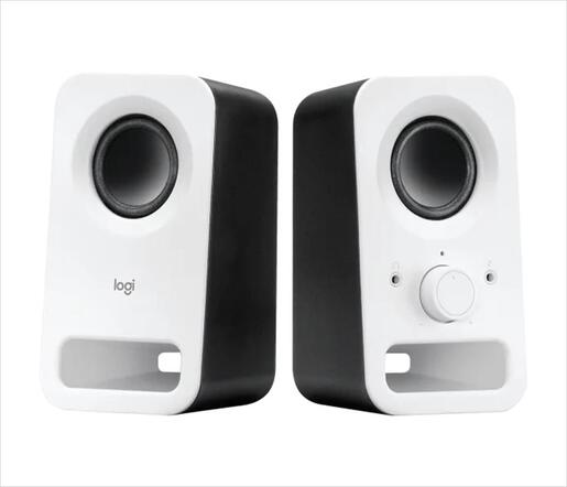 SPEAKERS 2.0 LOGITECH Z150 Snow white 980-000815 (3W)