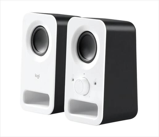 SPEAKERS 2.0 LOGITECH Z150 Snow white 980-000815 (3W)