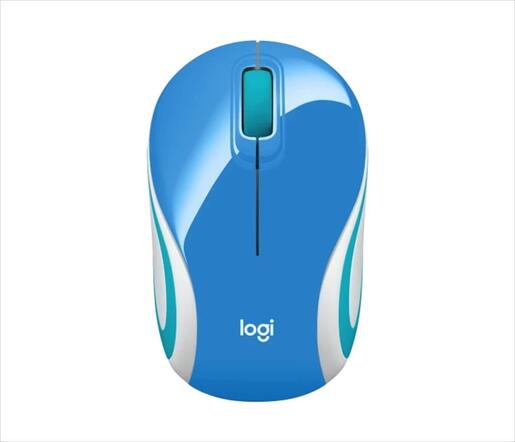 MOUSE WIRELESS USB LOGITECH M187 Blue, 910-002733