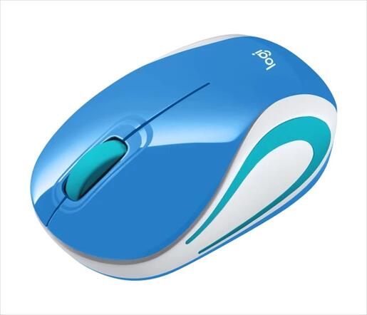 MOUSE WIRELESS USB LOGITECH M187 Blue, 910-002733