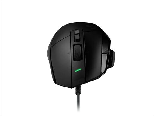 MOUSE WIRED USB LOGITECH G502 X HERO LIGHTFORCE SWITCHES BLACK 910-006138