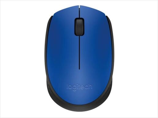 MOUSE WIRELESS USB LOGITECH M171 Blue/Black 910-004640