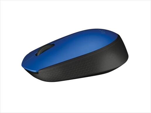 MOUSE WIRELESS USB LOGITECH M171 Blue/Black 910-004640