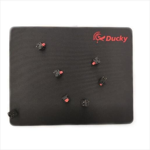 MOUSEPAD DUCKY FLIPPER M, 265x210x6 Black