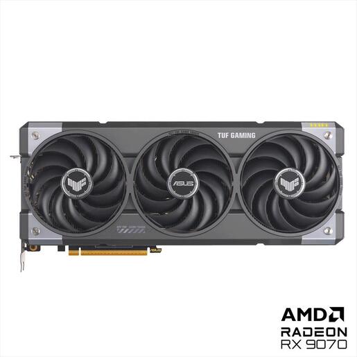 VGA ASUS RX 9070 TUF GAMING OC Edition 16GB GDDR6 256-bit, HDMI, 3xDP, TUF-RX 9070-O16G-GAMING