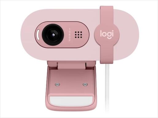 WEB CAMERA LOGITECH BRIO 100 1080p/30fps, USB, Rose, 960-001623