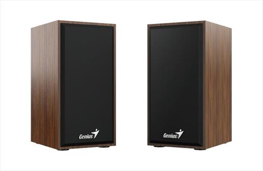 SPEAKERS 2.0 GENIUS SP-HF180 USB Wooden Brown (6W)