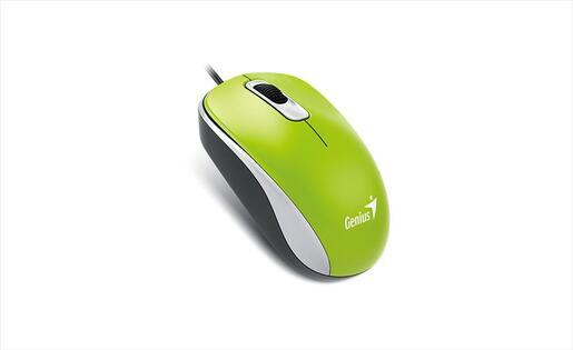 MOUSE WIRED USB GENIUS DX-110 Green