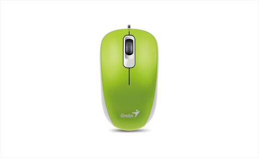MOUSE WIRED USB GENIUS DX-110 Green
