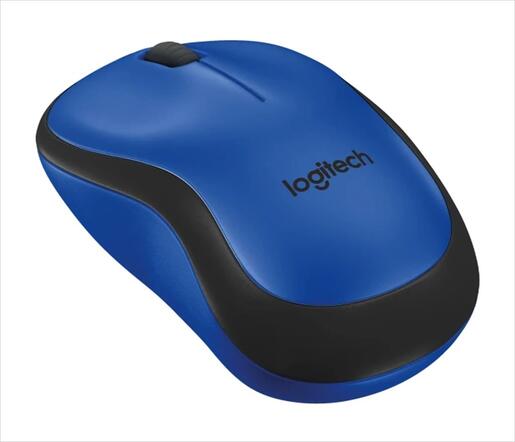MOUSE WIRELESS USB LOGITECH M221 Silent Blue, 910-004883