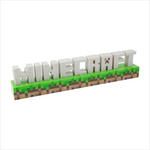 GAME FIGURINE PALADONE Minecraft Logo light PP8759MCF